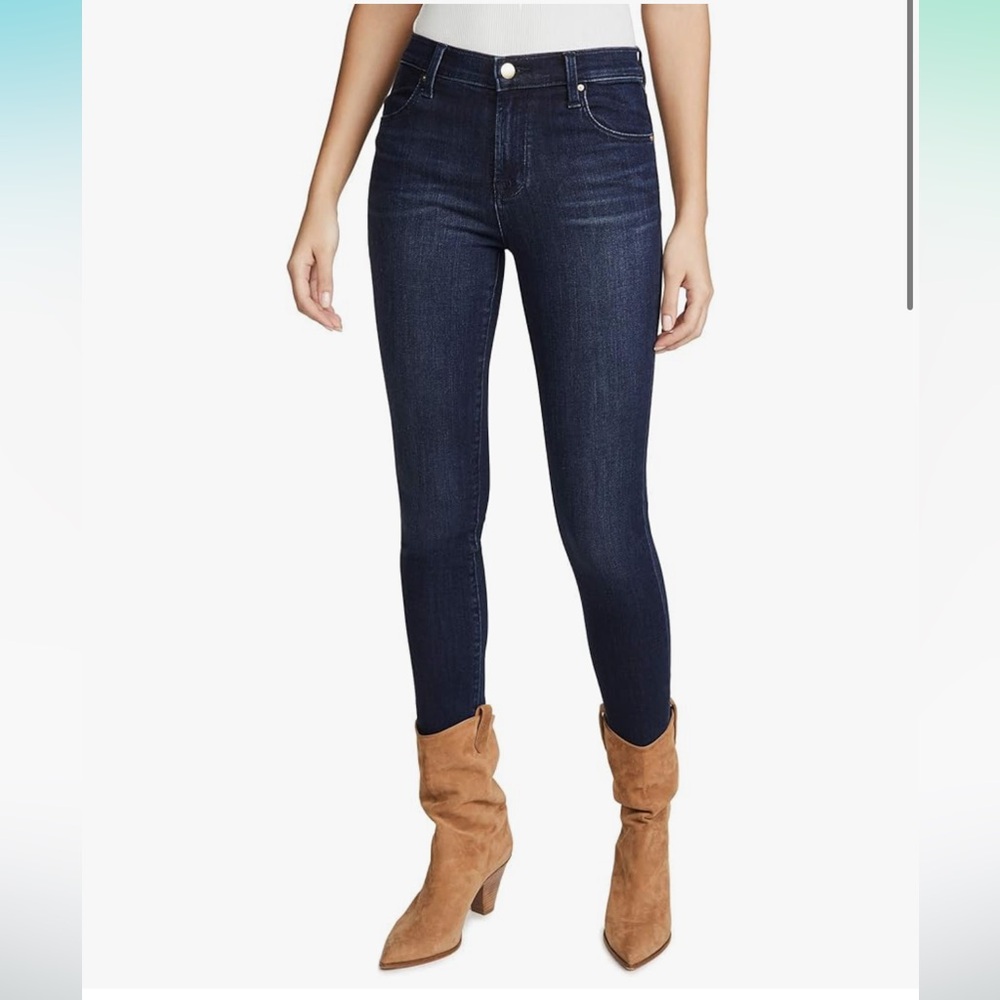 J Brand Maria High-Rise Skinny Jeans in ‘Fix’